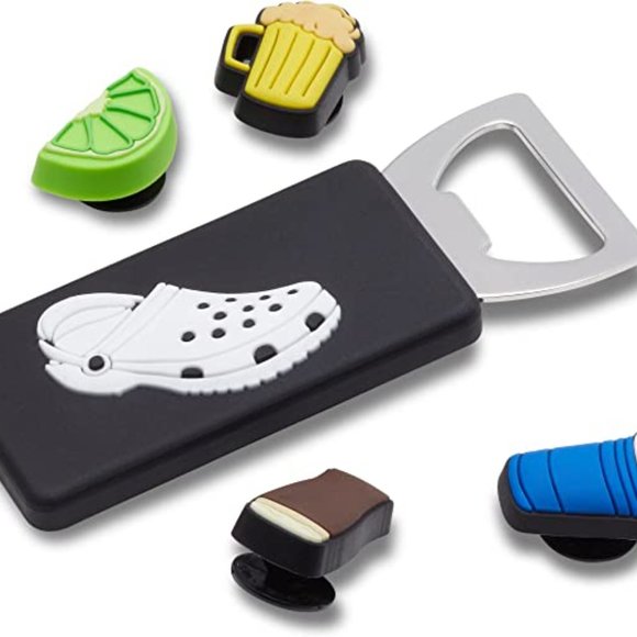 CROCS Shoes Rare Bottle Opener Jibbitz 5 Pack Crocs 3d New Cheers Poshmark